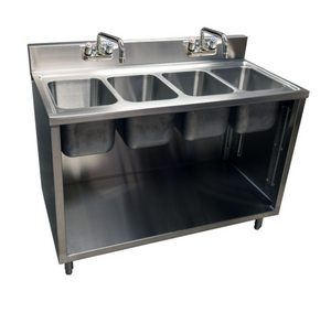 CSTR5-4-1014-PG | 48' | Sink, (4) Four Compartment CSTR5-4-1014-PG | 48' | Sink, (4) Four Compartment