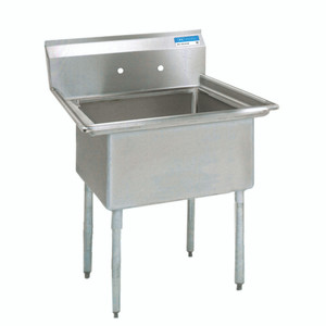 BKS-1-15-14 | 20' | Sink, (1) One Compartment BKS-1-15-14 | 20' | Sink, (1) One Compartment
