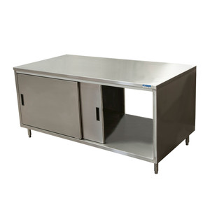 CST-3672S2 | 72' | Work Table, Cabinet Base Sliding Doors CST-3672S2 | 72' | Work Table, Cabinet Base Sliding Doors