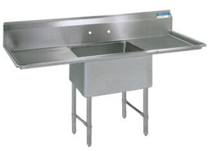 BKS6-1-1620-14-18TS | 55' | Sink, (1) One Compartment BKS6-1-1620-14-18TS | 55' | Sink, (1) One Compartment