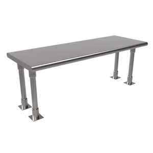 BK-OSS-1848BN | 48' | Overshelf, Table-Mounted BK-OSS-1848BN | 48' | Overshelf, Table-Mounted
