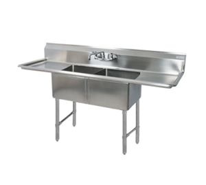 BKS-2-20-12-18TS | 76' | Sink, (2) Two Compartment BKS-2-20-12-18TS | 76' | Sink, (2) Two Compartment