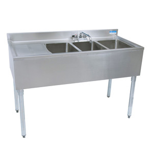 UB4-18-348LS | 48' | Underbar Sink Units UB4-18-348LS | 48' | Underbar Sink Units