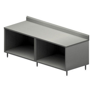 CSTR5-3096 | 96' | Work Table, Cabinet Base Open Front CSTR5-3096 | 96' | Work Table, Cabinet Base Open Front