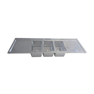 BK-DIS-1014-3-18T-PG | 70' | Sink, Drop-In BK-DIS-1014-3-18T-PG | 70' | Sink, Drop-In
