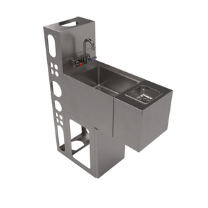 UBDW-18-SS12-GR-PG | 12' | Underbar Sink Units UBDW-18-SS12-GR-PG | 12' | Underbar Sink Units