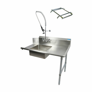 BKSDT-48-R-SS-P2-G | 48' | Dishtable, Soiled BKSDT-48-R-SS-P2-G | 48' | Dishtable, Soiled