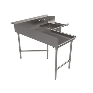 BKSDT6-C6072L | 60' | Dishtable, Soiled L Shaped BKSDT6-C6072L | 60' | Dishtable, Soiled L Shaped