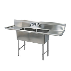 BKS6-2-24-14-24TS | 99' | Sink, (2) Two Compartment BKS6-2-24-14-24TS | 99' | Sink, (2) Two Compartment