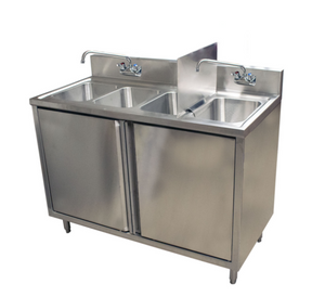 CSTR5-4-1014HHS-PG | 48' | Sink, (4) Four Compartment CSTR5-4-1014HHS-PG | 48' | Sink, (4) Four Compartment