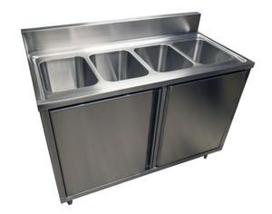 CSTR5-4-1014H | 48' | Sink, (4) Four Compartment CSTR5-4-1014H | 48' | Sink, (4) Four Compartment
