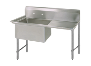 BKS6-1-24-14-24RS | 52' | Sink, (1) One Compartment BKS6-1-24-14-24RS | 52' | Sink, (1) One Compartment