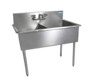 BK8BS-2-1821-12 | 39' | Sink, (2) Two Compartment BK8BS-2-1821-12 | 39' | Sink, (2) Two Compartment