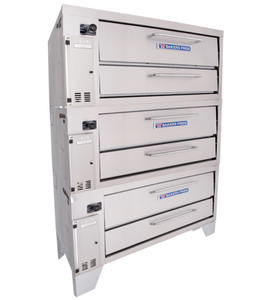 3153 | 57' | Pizza Bake Oven, Deck-Type, Gas