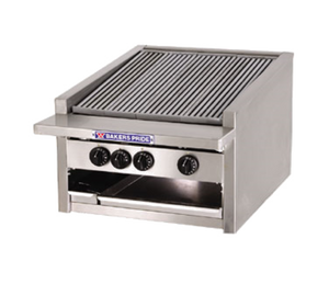 L-24RS-C | 24' | Charbroiler, Gas, Countertop