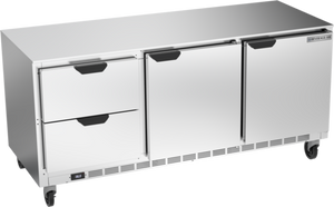 UCRD72AHC-2 | 72' | Refrigerator, Undercounter, Reach-In UCRD72AHC-2 | 72' | Refrigerator, Undercounter, Reach-In