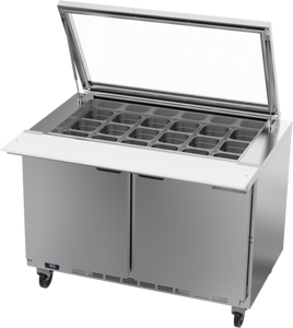 SPE48HC-18M-STL | 48' | Refrigerated Counter, Mega Top Sandwich / Salad Unit SPE48HC-18M-STL | 48' | Refrigerated Counter, Mega Top Sandwich / Salad Unit