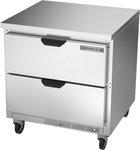WTRD32AHC-2-FLT | 32' | Refrigerated Counter, Work Top WTRD32AHC-2-FLT | 32' | Refrigerated Counter, Work Top