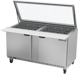 SPE60HC-24M-STL | 60' | Refrigerated Counter, Mega Top Sandwich / Salad Unit SPE60HC-24M-STL | 60' | Refrigerated Counter, Mega Top Sandwich / Salad Unit