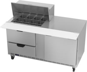 SPED60HC-12M-2 | 60' | Refrigerated Counter, Mega Top Sandwich / Salad Unit SPED60HC-12M-2 | 60' | Refrigerated Counter, Mega Top Sandwich / Salad Unit
