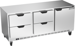 UCRD72AHC-4 | 72' | Refrigerator, Undercounter, Reach-In UCRD72AHC-4 | 72' | Refrigerator, Undercounter, Reach-In