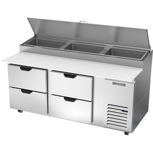 DPD72HC-4 | 72' | Refrigerated Counter, Pizza Prep Table DPD72HC-4 | 72' | Refrigerated Counter, Pizza Prep Table