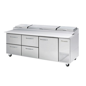 BAPP93-D4LM-HC | 93' | Refrigerated Counter, Pizza Prep Table BAPP93-D4LM-HC | 93' | Refrigerated Counter, Pizza Prep Table