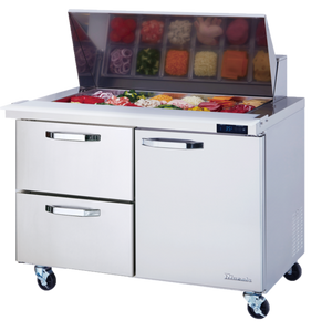BLMT48-D2L-HC | 48' | Refrigerated Counter, Mega Top Sandwich / Salad Unit BLMT48-D2L-HC | 48' | Refrigerated Counter, Mega Top Sandwich / Salad Unit