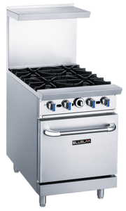 BLR24-4B | 24' | Range, 24 Restaurant, Gas BLR24-4B | 24' | Range, 24 Restaurant, Gas