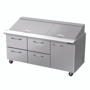 BLMT72-D4LM-HC | 72' | Refrigerated Counter, Mega Top Sandwich / Salad Unit BLMT72-D4LM-HC | 72' | Refrigerated Counter, Mega Top Sandwich / Salad Unit