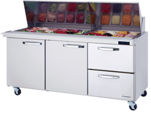 BLMT72-D2R-HC | 72' | Refrigerated Counter, Mega Top Sandwich / Salad Unit BLMT72-D2R-HC | 72' | Refrigerated Counter, Mega Top Sandwich / Salad Unit