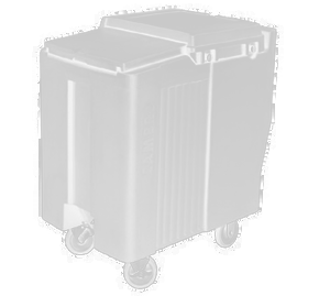 ICS125T157 | 23' | Ice Bin / Ice Caddy , Mobile