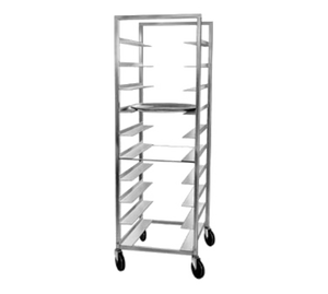 OT-6 | 25' | Oval Tray Storage Rack, Mobile