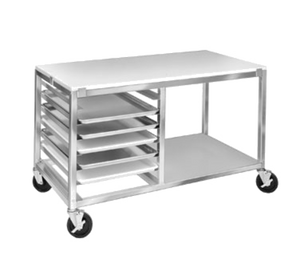 MW247/P | 48' | Pan Rack with Work Top, Mobile