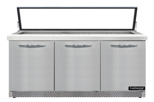 SW72N30M-HGL-FB | 72' | Refrigerated Counter, Mega Top Sandwich / Salad Unit SW72N30M-HGL-FB | 72' | Refrigerated Counter, Mega Top Sandwich / Salad Unit