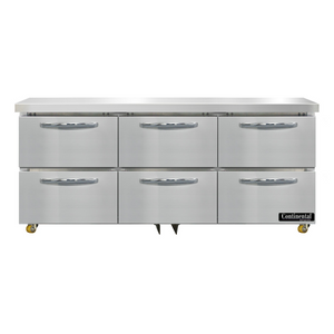 D72N-U-D | 72' | Refrigerator, Undercounter, Reach-In D72N-U-D | 72' | Refrigerator, Undercounter, Reach-In