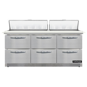 SW72N18C-FB-D | 72' | Refrigerated Counter, Sandwich / Salad Unit SW72N18C-FB-D | 72' | Refrigerated Counter, Sandwich / Salad Unit