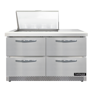 D48N12M-FB-D | 48' | Refrigerated Counter, Mega Top Sandwich / Salad Unit D48N12M-FB-D | 48' | Refrigerated Counter, Mega Top Sandwich / Salad Unit