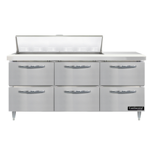 D72N12-D | 72' | Refrigerated Counter, Sandwich / Salad Unit D72N12-D | 72' | Refrigerated Counter, Sandwich / Salad Unit