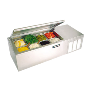 CTP 8160-NBP | 60' | Refrigerated Countertop Pan Rail CTP 8160-NBP | 60' | Refrigerated Countertop Pan Rail