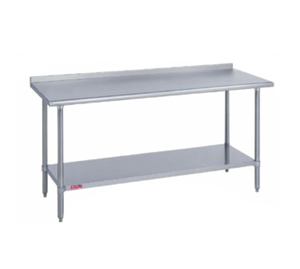 314S-2484-2R | 84' | Work Table,  73 - 84, Stainless Steel Top