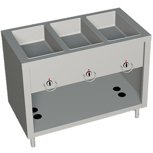 303-25SS | 46' | Serving Counter, Hot Food, Gas 303-25SS | 46' | Serving Counter, Hot Food, Gas
