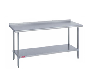 316-3048-2R | 48' | Work Table,  40 - 48, Stainless Steel Top