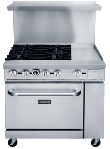 DCR36-4B12GM | 38' | Range, 36 Restaurant, Gas