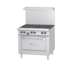 U36-4G12R | 36' | Range, 36 Restaurant, Gas U36-4G12R | 36' | Range, 36 Restaurant, Gas