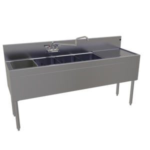 FSA-66L-S | 66' | Underbar Sink Units FSA-66L-S | 66' | Underbar Sink Units