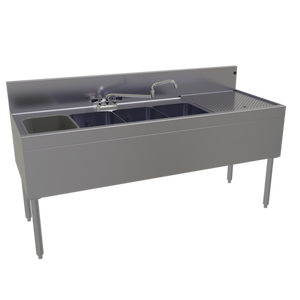 FSB-66L-S | 66' | Underbar Sink Units FSB-66L-S | 66' | Underbar Sink Units
