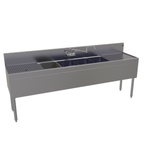 FSA-84-S | 84' | Underbar Sink Units FSA-84-S | 84' | Underbar Sink Units