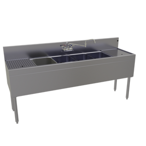FSA-72-S | 72' | Underbar Sink Units FSA-72-S | 72' | Underbar Sink Units