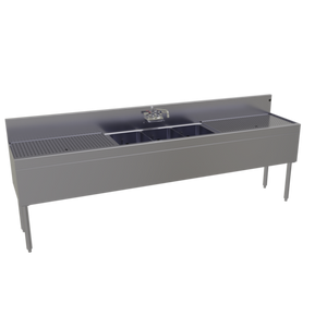 TSA-96-S | 96' | Underbar Sink Units TSA-96-S | 96' | Underbar Sink Units